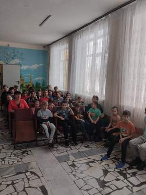 Очередная встреча воспитанников нашей школы с курсантами Академии ФСО России